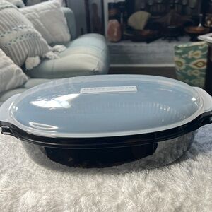 KitchenAid Black and White Casserole Dish